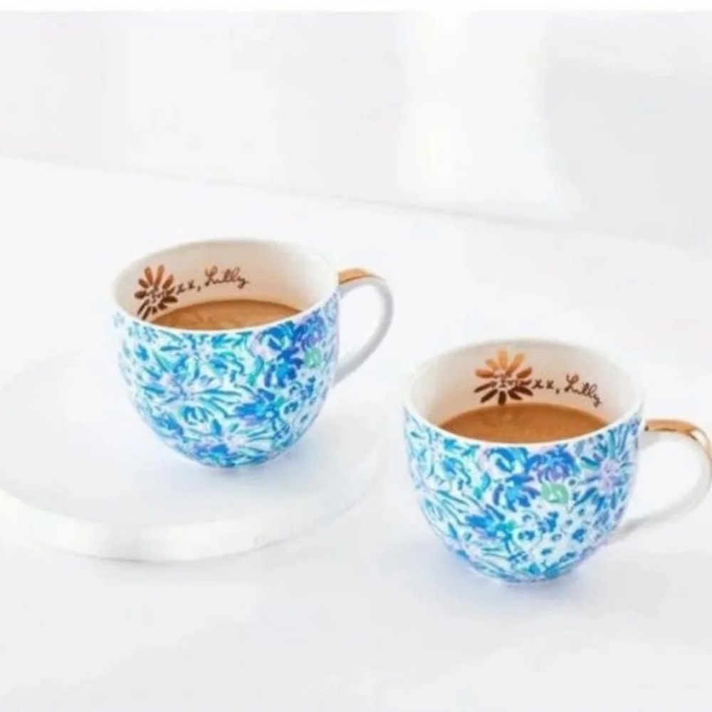 Lilly Pulitzer Ceramic Mug Set